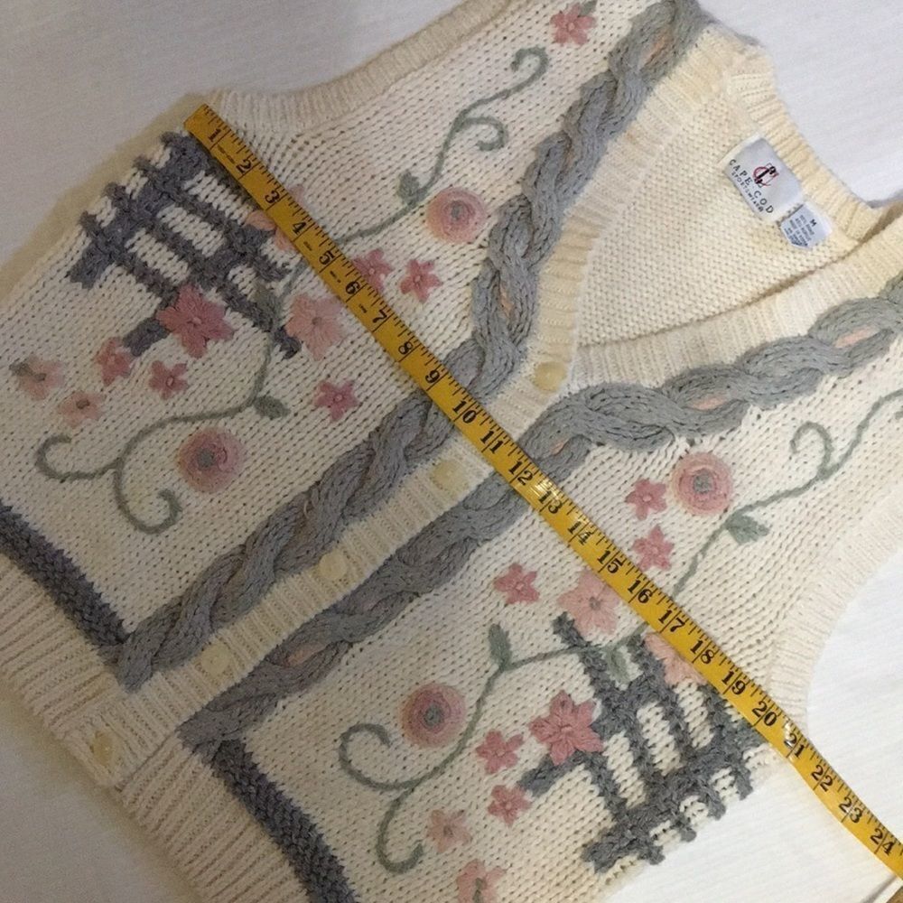 Vintage Cape Cod Sportswear Sweater M - Picture 6 of 9